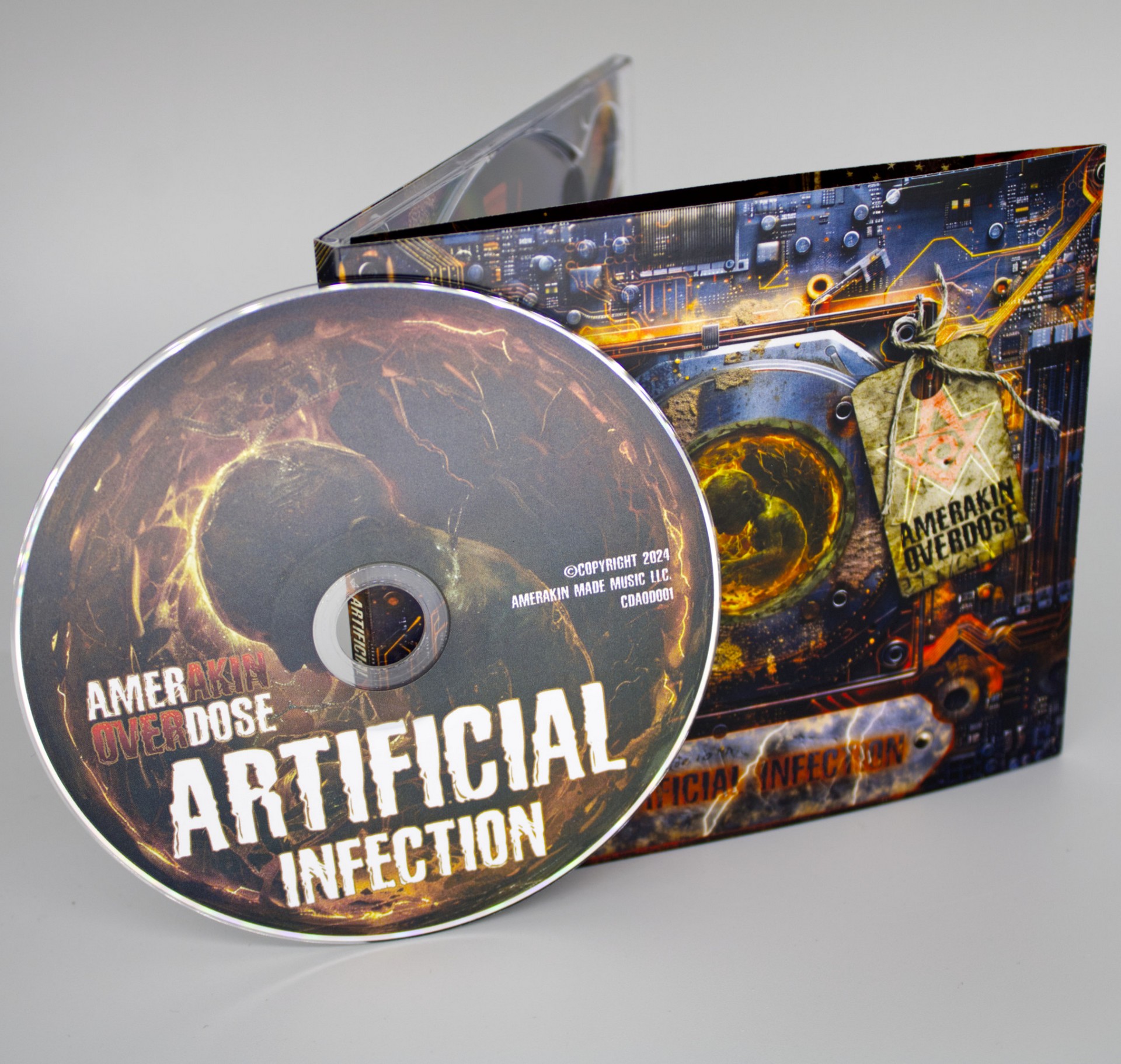 AMERAKIN OVERDOSE - DISC ART