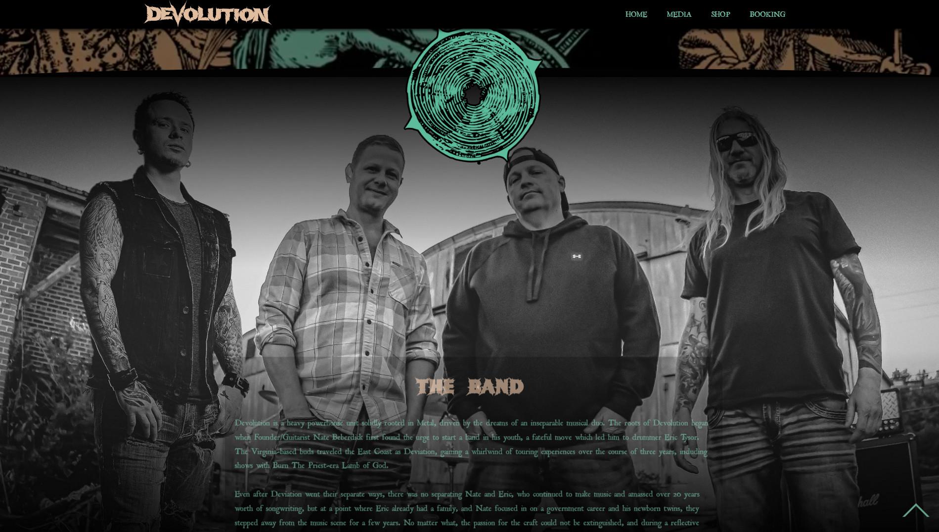 Devolution Website - About Page